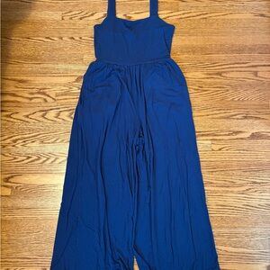 Aritzia Navy Jumpsuit